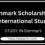 Denmark Scholarships 2024 For International Students