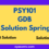 PSY101 GDB Solution Spring 2024