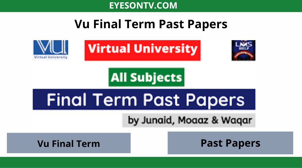 Vu Final Term Past Papers Several research groups believe that quantum computers based on molecules in a liquid could one day overcome many of the limits faced