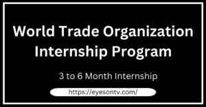 World Trade Organization Internship Program