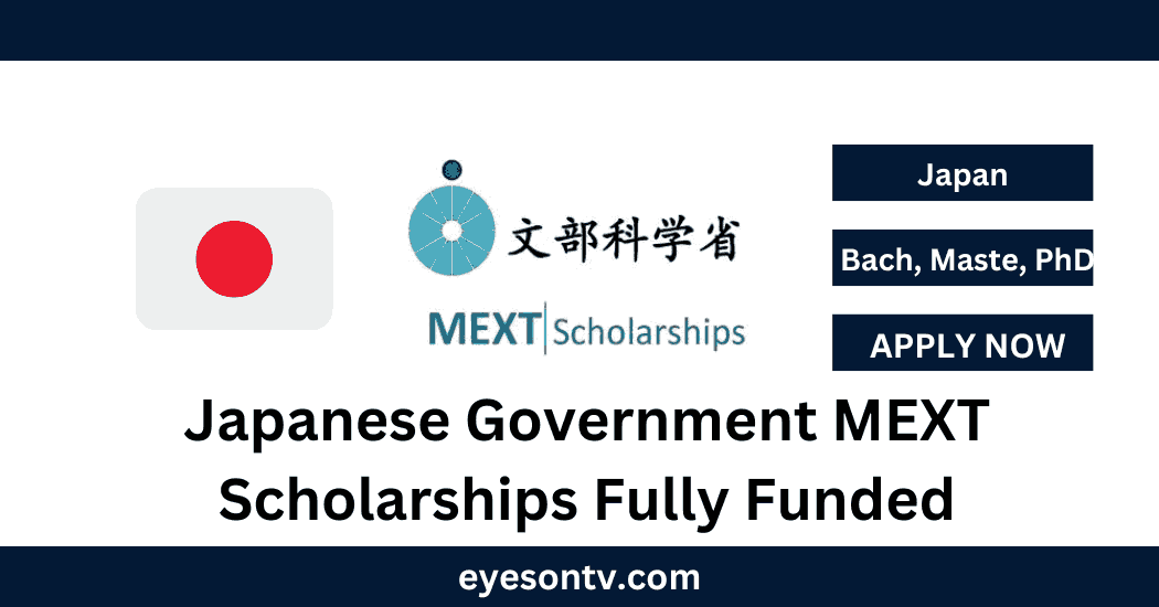 Japanese Government MEXT Scholarships Fully Funded
