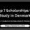 Top 7 Scholarships to Study in Denmark – Fully Funded