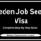 Sweden Job Seeker Visa 2024 – All You Need To Know