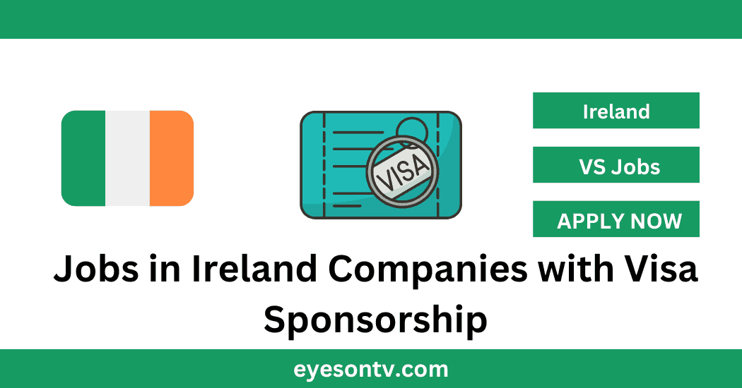 Jobs in Ireland Companies with Visa Sponsorship
