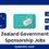 New Zealand Government  Visa Sponsorship Jobs 2024